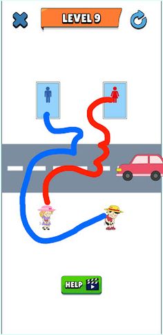 Toilet Rush - Draw Puzzle - Screenshot 1