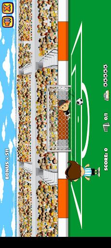 CRAZY FREEKICKY FOOTBALL - Screenshot 1