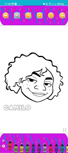 Encanto coloring Book - Screenshot 2