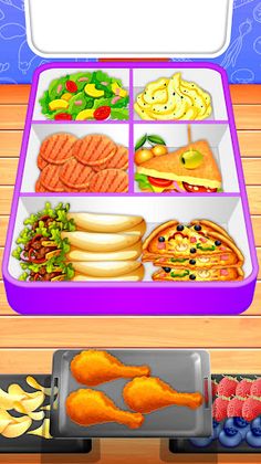 Lunch Box Organizer Fill it - Screenshot 1