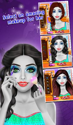 Halloween Makeover Salon Games - Screenshot 3