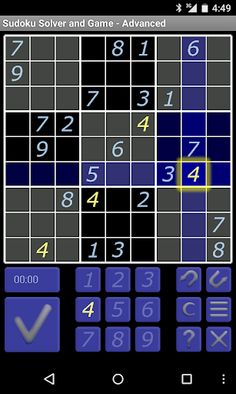 Sudoku Solver Game - Advanced - Screenshot 1