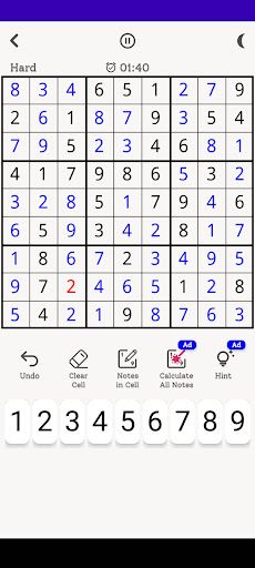 Sudoku – Classic Brain Puzzle - Screenshot 2