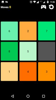 Sliding Tiles - Screenshot 3