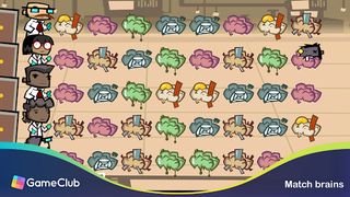 Zombie Match Defense: Fun, Bra - Screenshot 1