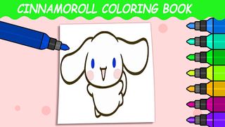 Cinnamoroll 2:  Coloring Game - Screenshot 1