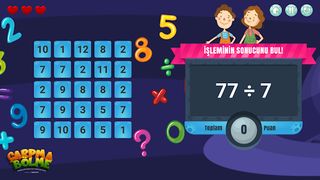 Çarpma Bölme - Screenshot 3