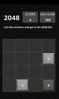 2048 Black Edition - Screenshot 2