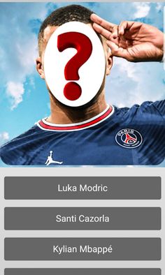 football players quiz - Screenshot 1