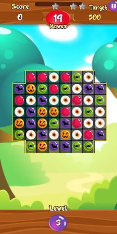 Halloween Mania - Match 3 Puzz - Screenshot 4