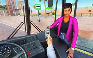Bus Driving Sim- 3D Bus Games - Screenshot 1