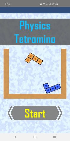Physics x Tetromino - Screenshot 1