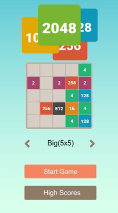 2048 Colors:Three Modes - Screenshot 2