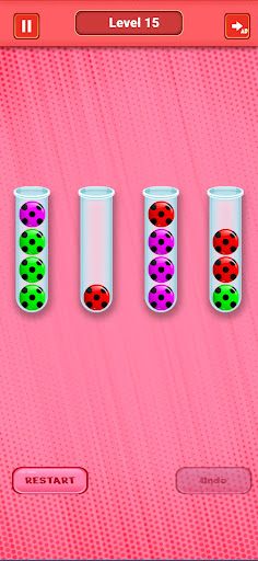 Ladybug Sort Puzzle :Miracle c - Screenshot 3