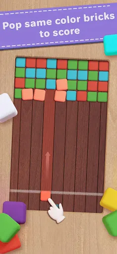 Woody Pop: Brick Breaker - Screenshot 1
