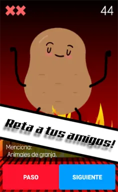 Retos: La papa caliente - Screenshot 2