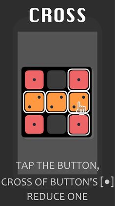 CROSS PUZZLE - Clear all dots - Screenshot 2