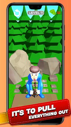 Pull It Out Stamina Test Game - Screenshot 2