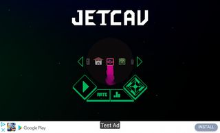 Jetcav — Collect all gems! - Screenshot 1