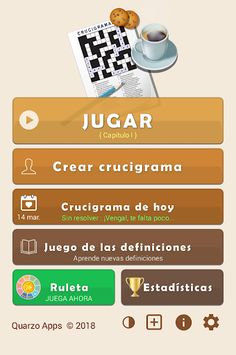 Crosswords Spanish crucigramas - Screenshot 1