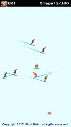 Santa Ski vs Zombies Ski - Screenshot 2