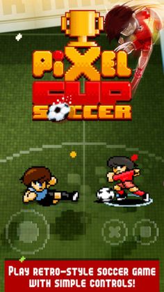 Pixel Cup Soccer - Screenshot 1