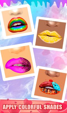 Lip art DIY Makeup Parlor Fun - Screenshot 3