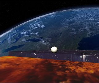 SpaceBall Game - Screenshot 1