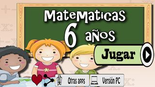 Matemáticas 6 años - Screenshot 2