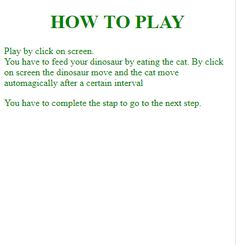 DinosaurGame - Screenshot 4