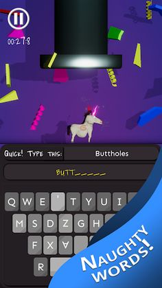 Type Fast or the Pony Gets It - Screenshot 3