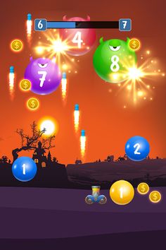 Bounce Ball Shooter - Screenshot 1
