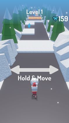 Snow Ball Rolls Over! - Screenshot 1
