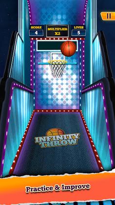 Infinity Throw - Basketball Fl - Screenshot 4