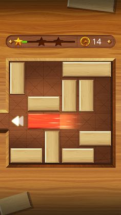 EXIT : unblock red wood block - Screenshot 3