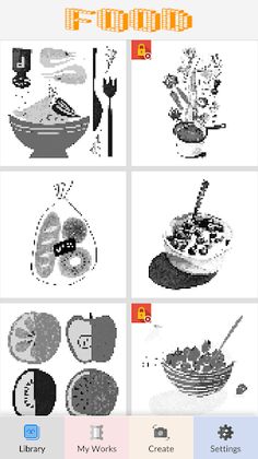 Food Pixel Art - Screenshot 3