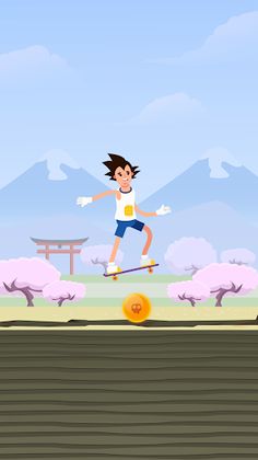 Dragon Jumper : Rolling ball - Screenshot 2