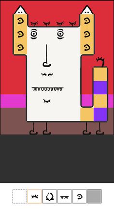 Silly Face Builder Toy - Screenshot 3