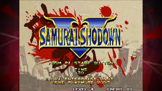 SAMURAI SHODOWN V ACA NEOGEO - Screenshot 1