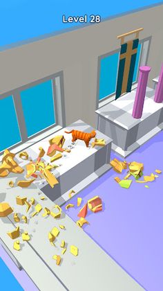 Be a Cat - Make a Mess - Screenshot 2