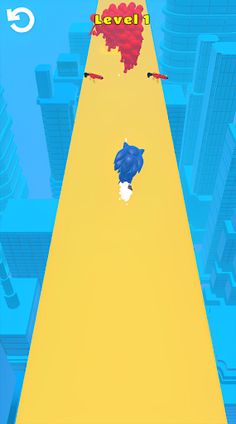 hedgehog runner classic dash - Screenshot 1