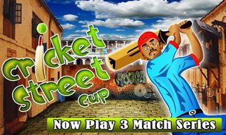 Cricket Street Cup Game - Screenshot 1