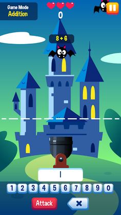 Math vs Bat: Juego de Calculos - Screenshot 2