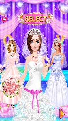 Wedding Dress Up And Makeup - Screenshot 1