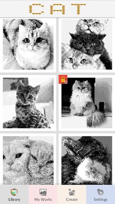 Cat Pixel Art - Screenshot 1