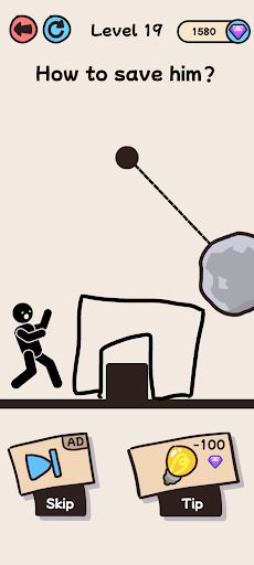 Draw To Save: Stickman Puzzle - Screenshot 3