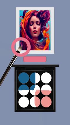 Makeup Kit Colors Mixing - Screenshot 1