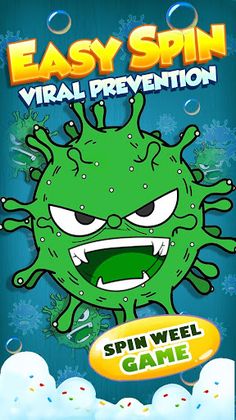 Easy Spin: Viral Prevention - Screenshot 1
