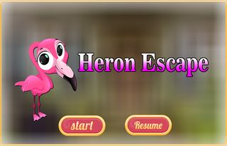 Free New Escape Game 165 Heron - Screenshot 1