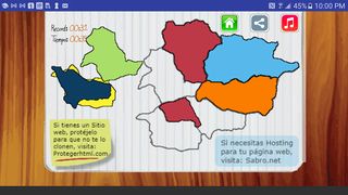 Juego del Mapa de Andorra - Screenshot 2